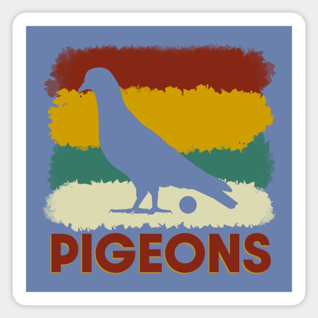 PIGEONS Sticker by Trigger413